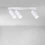 Bodová - FAN SPOT-PLAUTO-3-BCO LED spot Plauto (bílý, ocel + hliník) 3 x GU10 - FANEUROPE - foto 2