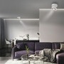 Bodová - PN 9051-16 LED stropní svítidlo PURE Oculis, bílá, stmívatelné, otočné a nastavitelné 2700K - PAUL NEUHAUS - foto 2