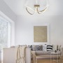 Dekorativní - LD 15403-60 MARIA LED stropní svítidlo, matná mosaz, stmívatelné, IP20, do interiéru krokově stmívatelné 3000K - LEUCHTEN DIREKT / JUST LIGHT - foto 2