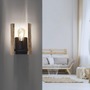 Dekorativní - LD 15701-79 LOG LED nástěnné svítidlo, přírodní dřevo, rustikální, černá, 1 ramenné - LEUCHTEN DIREKT / JUST LIGHT - foto 2