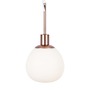 Koule - M MOD221-PL-01-G Závěsné svítidlo Erich 40W E14 bílá sklo mosaz kov - MAYTONI - foto 2