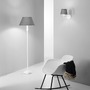 Stojací lampy - FAN I-FAVOLA/PT Stojací lampa Piantana Favola, bílé/šedé, 1 x E27, 45 x 155 cm - FANEUROPE - foto 2