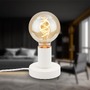 Stolní lampy dekorační - BRILO 7023016 Stolní lampa, pr. 10 cm, max. 10 W, bílé (starý kód: BRILO 7023-016) - BRILO - foto 2