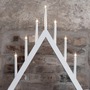 Interiérové dekorace - MAR 706225 Ariele adventní bílý svícen 54 cm - Markslöjd - foto 2
