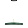 Kruhová - NV 910623 Závěsné svítidlo VETRO matný zelený hliník a akryl LED 41W 230V 3000K IP20 - NOVA LUCE - foto 2