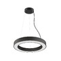 Kruhová - LA 1008591 MEDO® RING 60 závěsné svítidlo, délka závěsu 300 cm, 3000/4000K, 110°, DALI, černá barva. - BIG WHITE (SLV) - foto 2