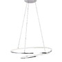 Kruhová - NV 8101201 Závěsné svítidlo VIAREGGIO chromovaný hliník a akryl LED 29W 230V 3000K IP20 - NOVA LUCE - foto 2