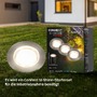 Connect To Shine - BRI 3917032 CONNECT TO SHINE prodlužovací sada Tilia 3ks LED zapuštěných svítidel do země, IP67 - BRILONER - foto 2