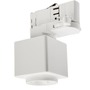 Lišty a příslušenství IVELA - IMPR 710024 Deko-Light kolejnicový systém 3-fázový 230V D Line adaptér se zásuvkou 230V bílá RAL 9016 58,5 - foto 2