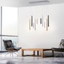 Vícečetná - PN 2528-95 PURE-GEMIN LED závěsné svítidlo v barvě hliníku s funkcí stmívání a nastavitelnou výškou SimplyDim 3000K - PAUL NEUHAUS - foto 2
