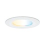 Koupelnová - P 92447 LED vestavné svítidlo Nova Coin IP44 kruhové 78mm měnitelná bílá 6W 230V bílá mat hliník - PAULMANN - foto 2