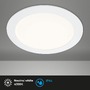 Kruhová - BRI 7286016 LED vestavné svítidlo, pr. 17 cm, 12 W, bílé (starý kód: BRI 7286-016) - BRILONER - foto 2