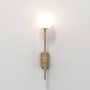 Dekorativní - AST 1429009 Nástěnné svítidlo Tacoma Single Grande 3.5W G9 bez stínítka mosaz - ASTRO Lighting - foto 2