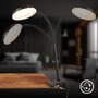 Stolní lampy s klipem - BRI 2195015 Plegg lampička s klipsem - 3,2W, 350lm, LED, nastavitelné, černá - BRILONER - foto 2