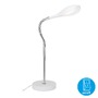Stolní lampy pracovní - BRILO 7505-016 LED stolní lampa, 40 cm, 4,5 W, bílé - BRILO - foto 2
