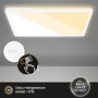 Hranatá - BRILO 7558016 CCT panel, 42 cm, 22W, 3000lm, bílé - BRILO - foto 2