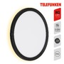 Nástěnná - TF 313405TF TELEFUNKEN LED venkovní nástěnné svítidlo pr. 28 cm 15W 2000lm černá - BRILONER - foto 2
