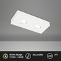 Bodová - BRI 3996026 LED CTS stropní svítidlo, 27 cm, 4W, 460lm, bílé - BRILONER - foto 2