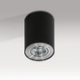 Downlight - AZZ AZ0779 Stropní bodové přisazené svítidlo Azzardo Bross 1 black/aluminium AZ0779 GU10 1x50W IP20 9,6cm černo-hliníkové - AZZARDO - foto 2