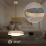 Kruhová - BRI 4048011 NALA závěsné svítidlo anthracit / macchiato LED 14,5W 1800lm 3000K Ø35cm - BRILONER - foto 2