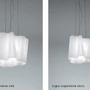 Dekorativní - AR 0453020A Závěsné svítidlo Logico 1x150W výška skla 31cm - ARTEMIDE - foto 2