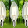E14 - P 29199 Eco-Line Filament 230V LED svíčka E14 3ks-sada 98mm 2,5W 3000K čirá - PAULMANN - foto 2