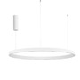 Kruhová - NV 9345667 Závěsné svítidlo ELOWEN bílý hliník a silikon LED 100W 3000K stmívatelné - NOVA LUCE - foto 2