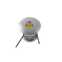 Kruhová - FAN LED-STARLIGHT-BLU Zápustné svítidlo LED STARLIGHT DC 12 V bílá / stříbrná hliník 0,2 W modrá 1,8x1,4 cm - FANEUROPE - foto 2