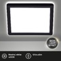 BRILO 7153415 Slim svítidlo LED panel, 19 cm, 12 W, černá (starý kód: BRILO 7153-415) - BRILO - foto 2