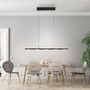 Podélná - LD 12288-18 NELE LED závěsné svítidlo černé Comfor Lift nastavitelná výška krokově stmívatelné 3000K - JUST LIGHT - foto 2