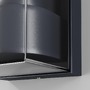 Nástěnná - M O450WL-01GF Nástěnné svítidlo Conf E27 15W černý hliník IP65 čiré sklo - MAYTONI - foto 2