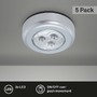 Přisazená - BRILO 2633-054 LED skříňkové svítidlo pr. 6,8 cm 15x0W titan - BRILO - foto 2