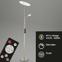 Stojací lampy - BRILO 1340-022 LED nepřímé osvětlení se čtecí lampou, noční světlo, časovač, vypínač, stmívatelné - BRILO - foto 2