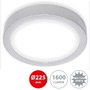 Kruhová - BRI 7117-414 LED stropní svítidlo, pr. 22,5 cm, 16,5 W, matný chrom - BRILONER - foto 2