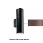 Nástěnná - ILUX 163635 Venkovní nástěnné svítidlo Ideal Lux Gun AP2 small coffee 163635 hnědé 21cm IP44 - IDEALLUX - foto 2