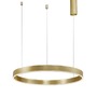 Kruhová - NV 9190640 Závěsné svítidlo MOTIF zlatý mosazný hliník a akryl LED 40W 230V 3000K IP20 stmívatelné - NOVA LUCE - foto 2