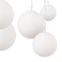 Vícečetná - M MOD321PL-05W1 Závěsné svítidlo Basic form E27 5x40W bílý kov - MAYTONI - foto 2