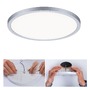 Koupelnová - P 93058 LED vestavné svítidlo Areo VariFit IP44 3-krokové-stmívatelné 230mm 16W 4.000K matný chrom - PAULMANN - foto 2