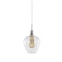 Koule - NV 1500202821 Závěsné svítidlo FILO chromovaný hliník čiré sklo a zlatý rám G9 1x5W bez žárovky - NOVA LUCE - foto 2