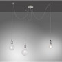 Vícečetná - LD 13571-55 DIY Závěsné svítidlo, ocel, 3-ramenné, moderní retro - LEUCHTEN DIREKT / JUST LIGHT - foto 2