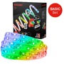 Dekorační - BRI 2153192 Pimp Your Stripe startovací sada LED pásek 2m, RGB+W, dálkový ovladač - BRILONER - foto 2