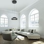 Dekorativní - PN 2689-18 LED závěsné svítidlo Q-STRETTO, černá,, ZigBee, 2200-5000K - PAUL NEUHAUS - foto 2