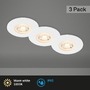 Kruhová - BRI 7044-036 LED vestavná svítidla, pr.9 cm, 3x LED, 5 W, 480 lm, bílé - BRILONER - foto 2