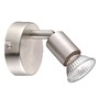 Bodová - NV 660001 Bodové svítidlo BASE nikl satén kov GU10 1x5W IP20 bez žárovky - NOVA LUCE - foto 2