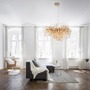 Dekorativní - PN 2192-11 Závěsné svítidlo ICICLE 10x G9 40W š.100cm mosaz - PAUL NEUHAUS - foto 2