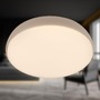 Kruhová - BRILO 3876011 Nikan stropní svítidlo pr.28,5 cm - 22W, 2300lm, LED, stmívatelné, CCT, dálkový ovladač, béžové - BRILO - foto 2