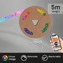 Dekorační - BRILO 2309150 Smart RGB LED pásek s hudebním senzorem 500 cm 0,05W bílé (starý kód: BRILO 2309-150) - BRILO - foto 2