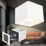 Nepřímé osvětlení - BRI 3879016 Borra nástěnné svítidlo - 1,5W, 100lm, bezdrátové, LED, s pohybovým čidlem, bílé - BRILONER - foto 2