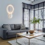 Dekorativní - PN 6154-55 Q ARKOA LED stropní svítidlo Smart Home stříbrná barva stmívatelné RGB ZigBee 2700-5000K - PAUL NEUHAUS - foto 2