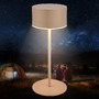 Stolní lampy dekorační - BRILO 7629011 Kira stolní lampička - 3W, 200lm, bezdrátová, LED, dotykový vypínač, stmívatelné, béžová - BRILO - foto 2